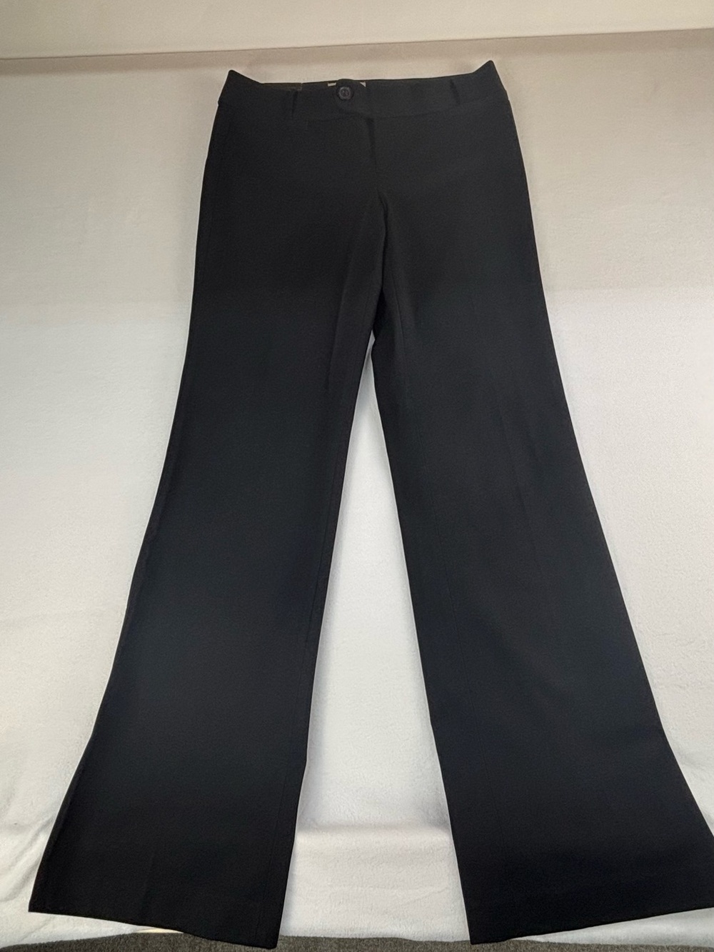 Banana Republic Black Boot-Cut Jackson Fit Dress Pants